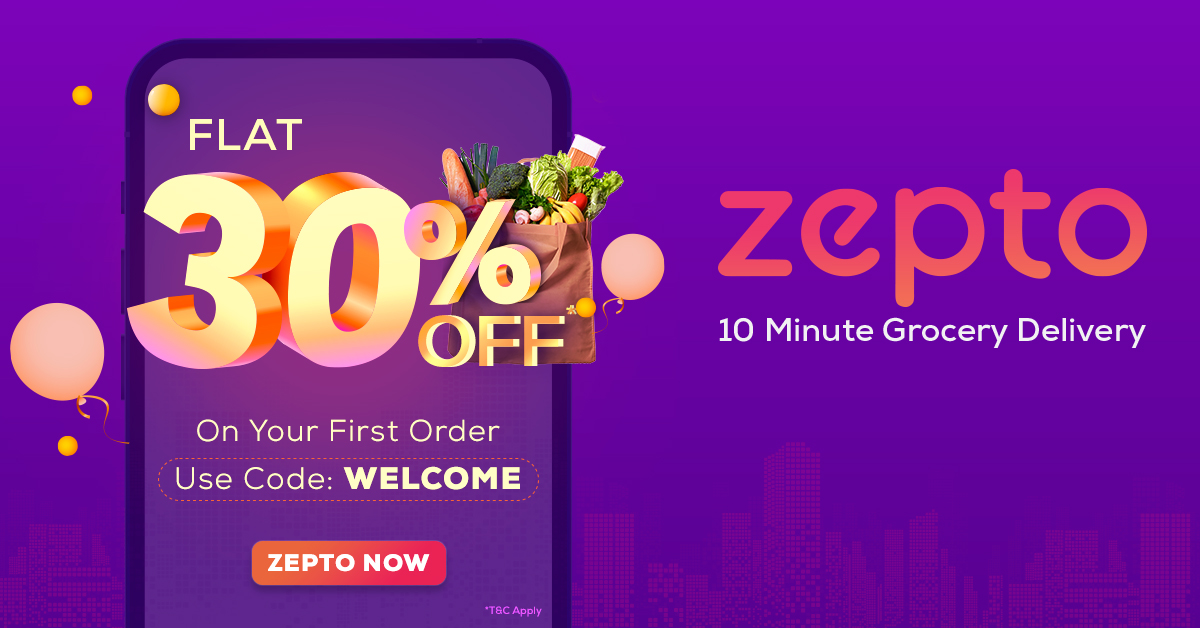Zepto Banner